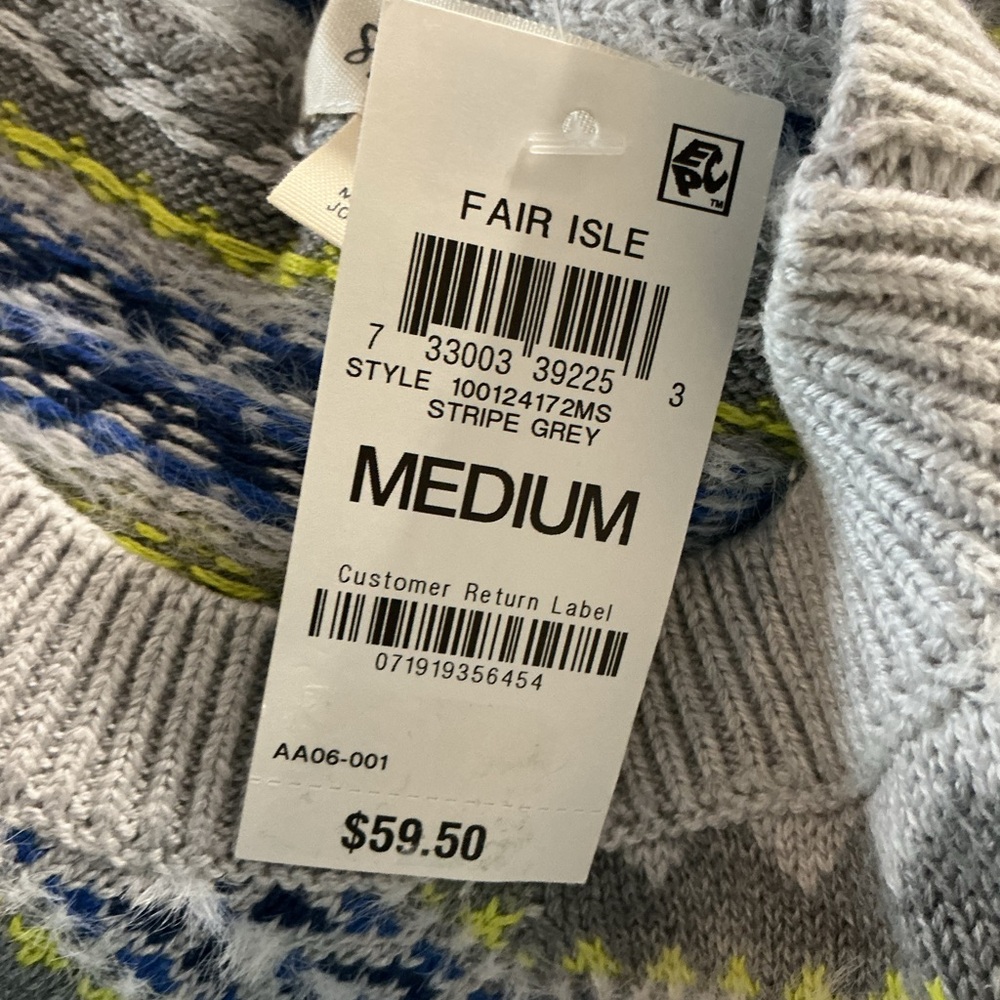 NWT Geometric Patterned Sweater - Picture 2 of 9